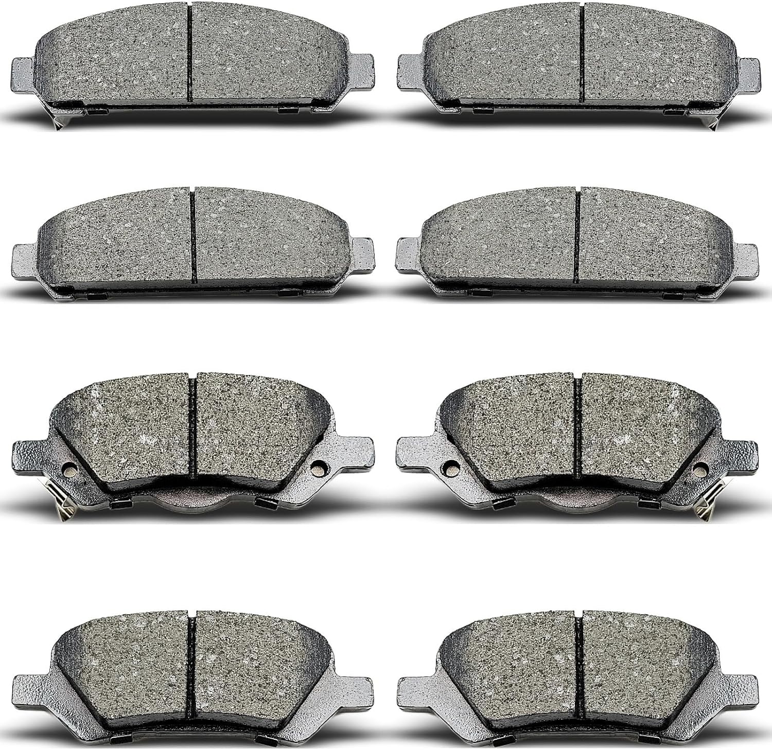 D1401 D1402 8pcs Front Rear Ceramic Brake Pads Sets Fit For 2009-2016 For Toyota Venza
