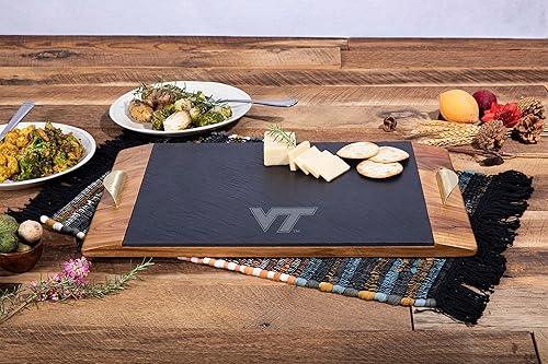 Miniatura 2 de PICNIC TIME NCAA - Juego de bandeja para servir de acacia y pizarra de Covina unisex para adultos, juego de tablas de charcutería