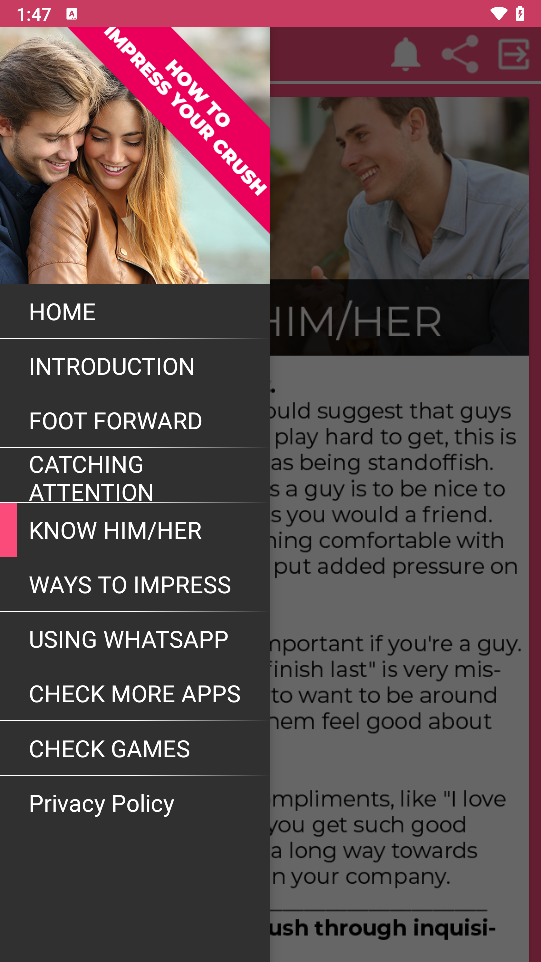 How to Impress Your Crush - App on the Amazon Appstore