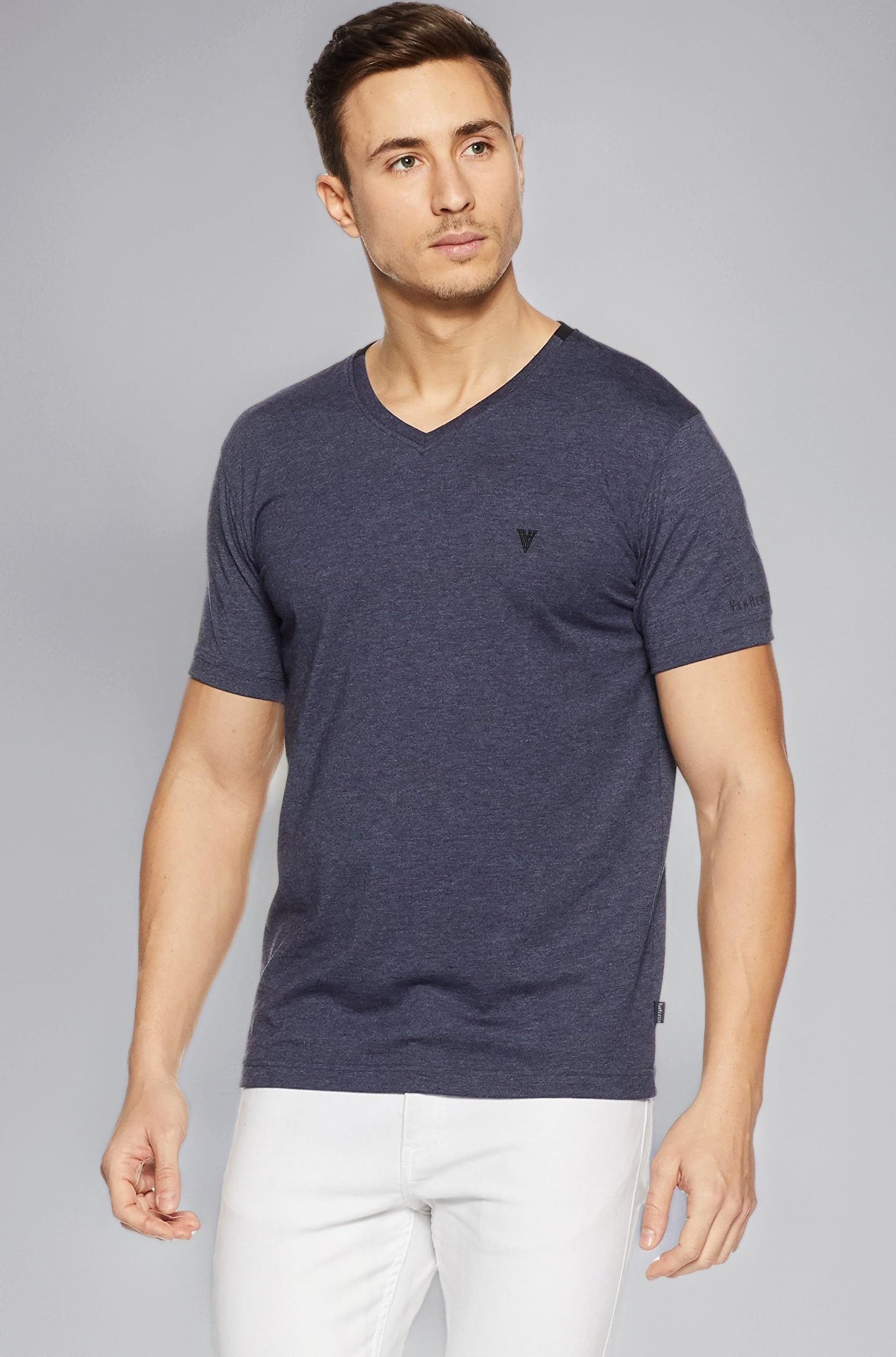 Men Athleisure Smart Tech T-Shirt - Easy Stain Release, Anti Stat, Ultra Soft