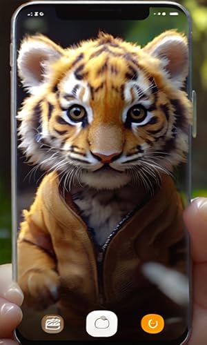 Fake Call Video Baby Tiger - Game For Kids - (NO ADS)