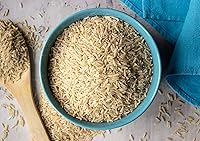 Vista 5 de Arroz orgánico de jazmín marrón, 15 libras, sin OMG, arroz tailandés de grano entero, variedad de arroz de grano largo, no irradiado, kosher