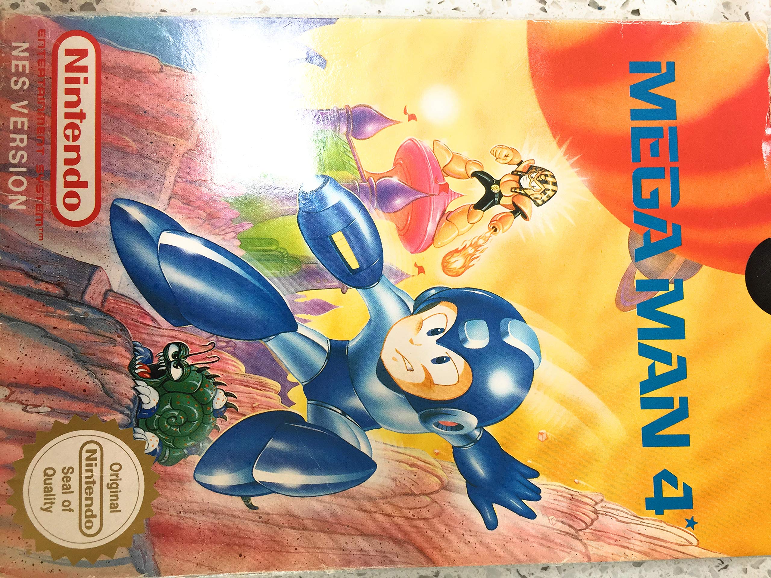 Mega Man 4 (Nintendo NES) gebr., gebraucht - sehr gut