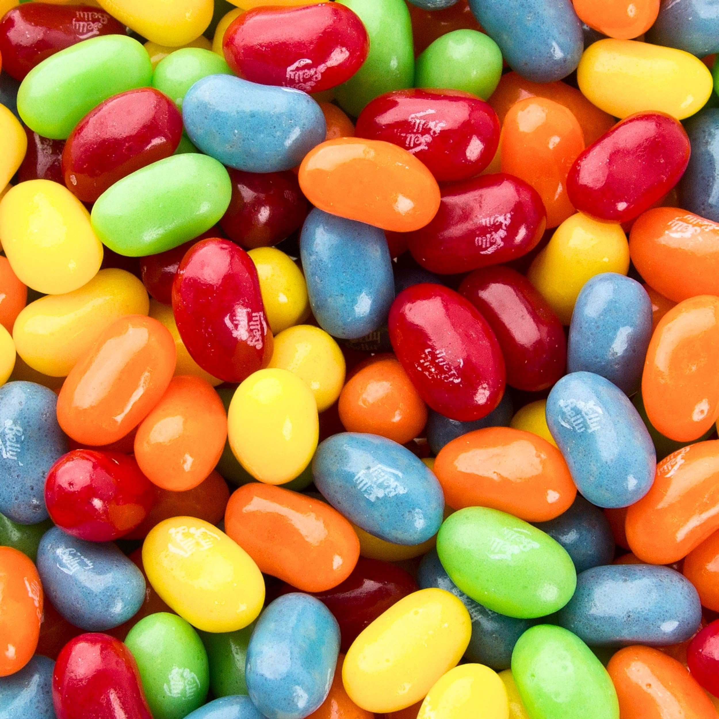 Jelly Belly Beans 1 Kg Bolsa Caramelos masticables 5 sabores ácidos surtidos