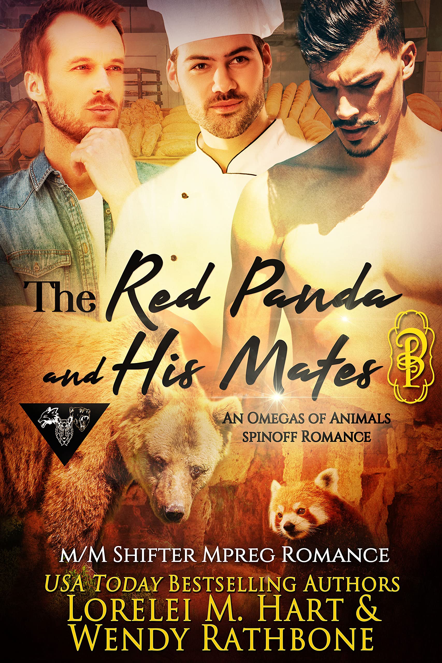 The Red Panda and His Mates: An M/M Shifter Mpreg Romance (Omegas of Animals: SD Book 2)
