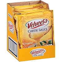 Vista 3 de Velveeta Bolsas de salsa de queso originales (paquete de 24 unidades, 4 cajas de 6 bolsas)