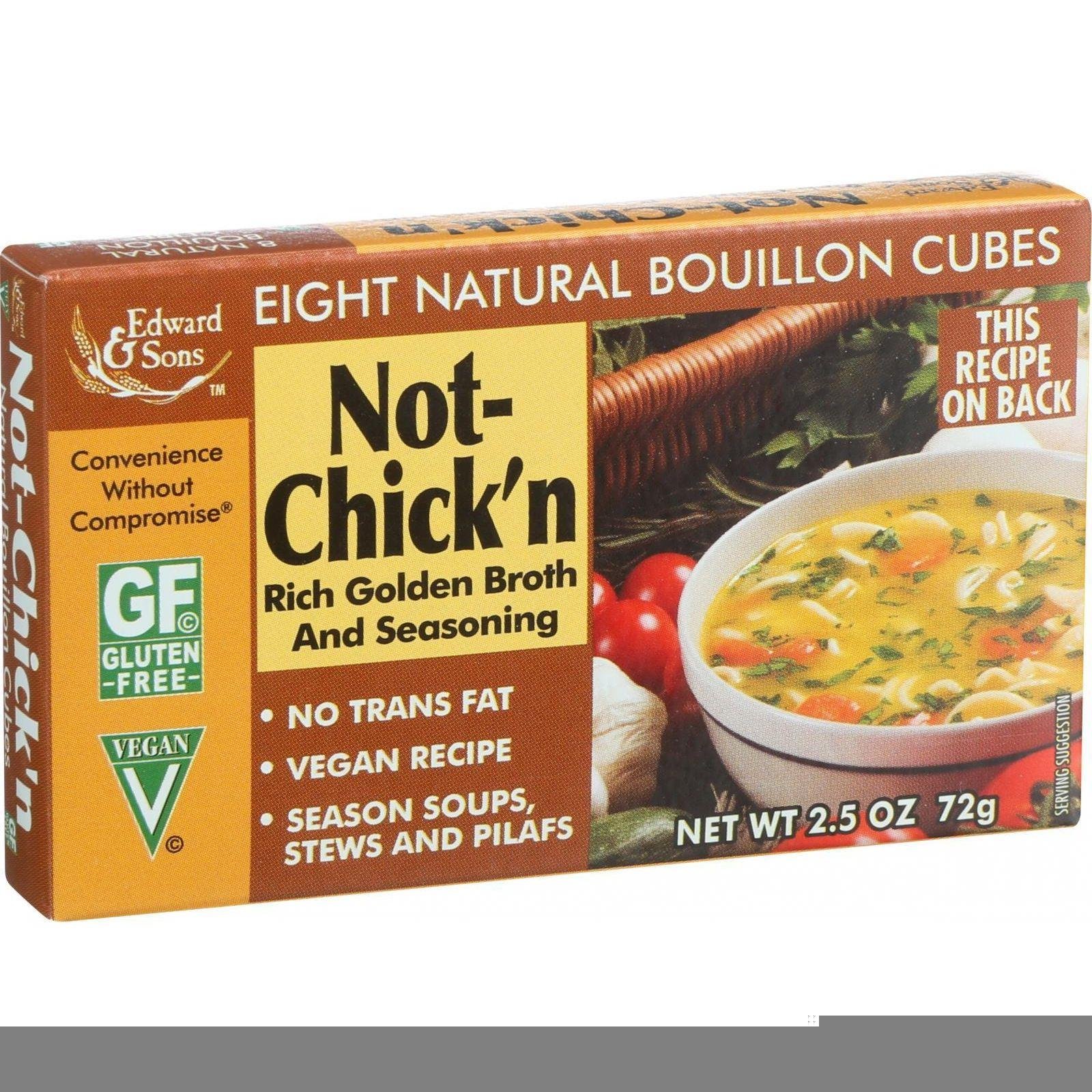 Edward & Sons Bouillon Cube Gf Not Chck