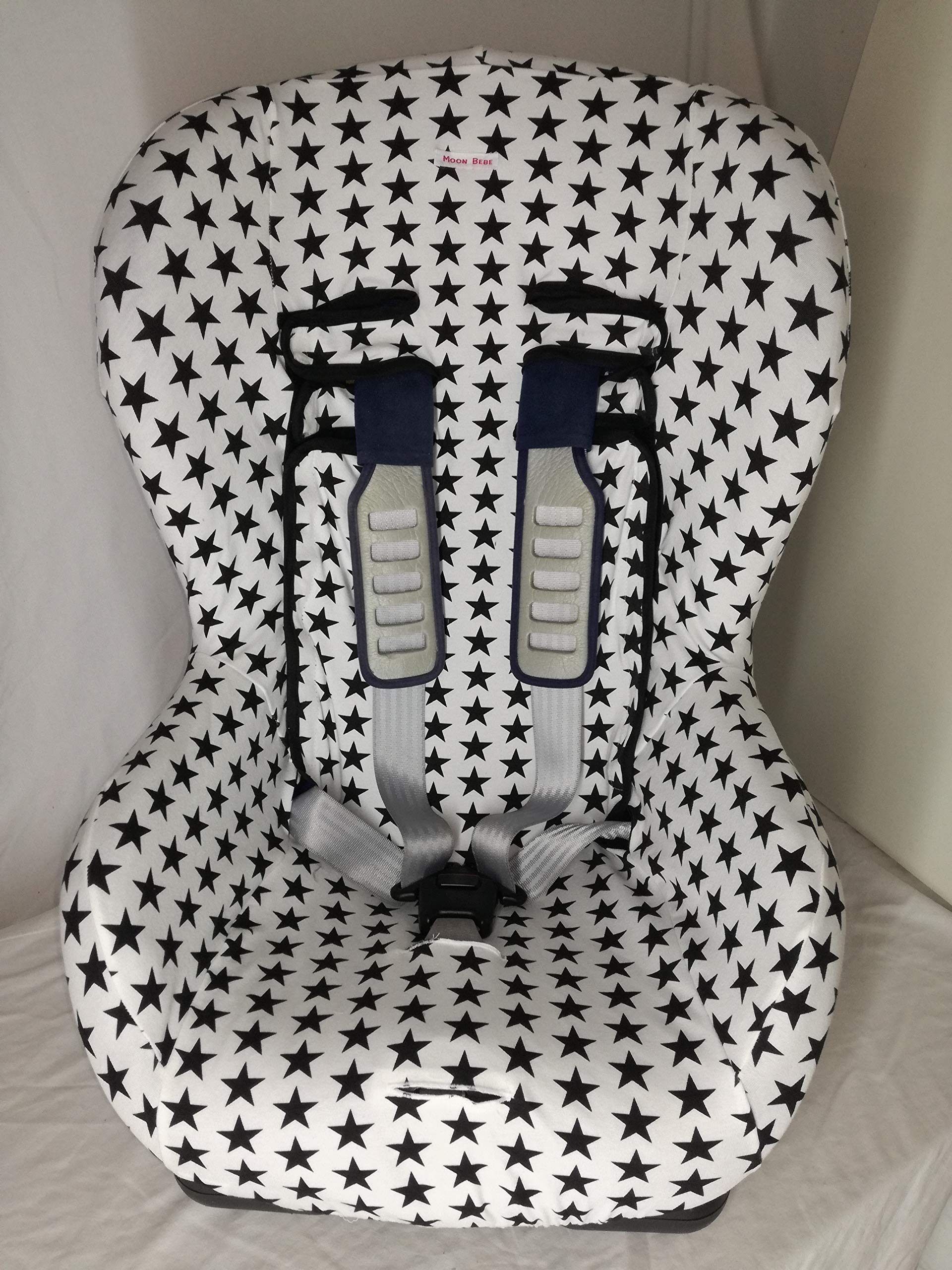 moon-bebe Funda Universal para Silla de Coche Grupo 1-2-3 (Blanco)