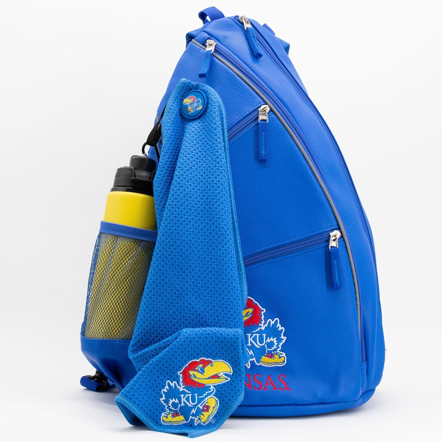 Team Golf PU Leather Backpack, Multi Team Colors, Large