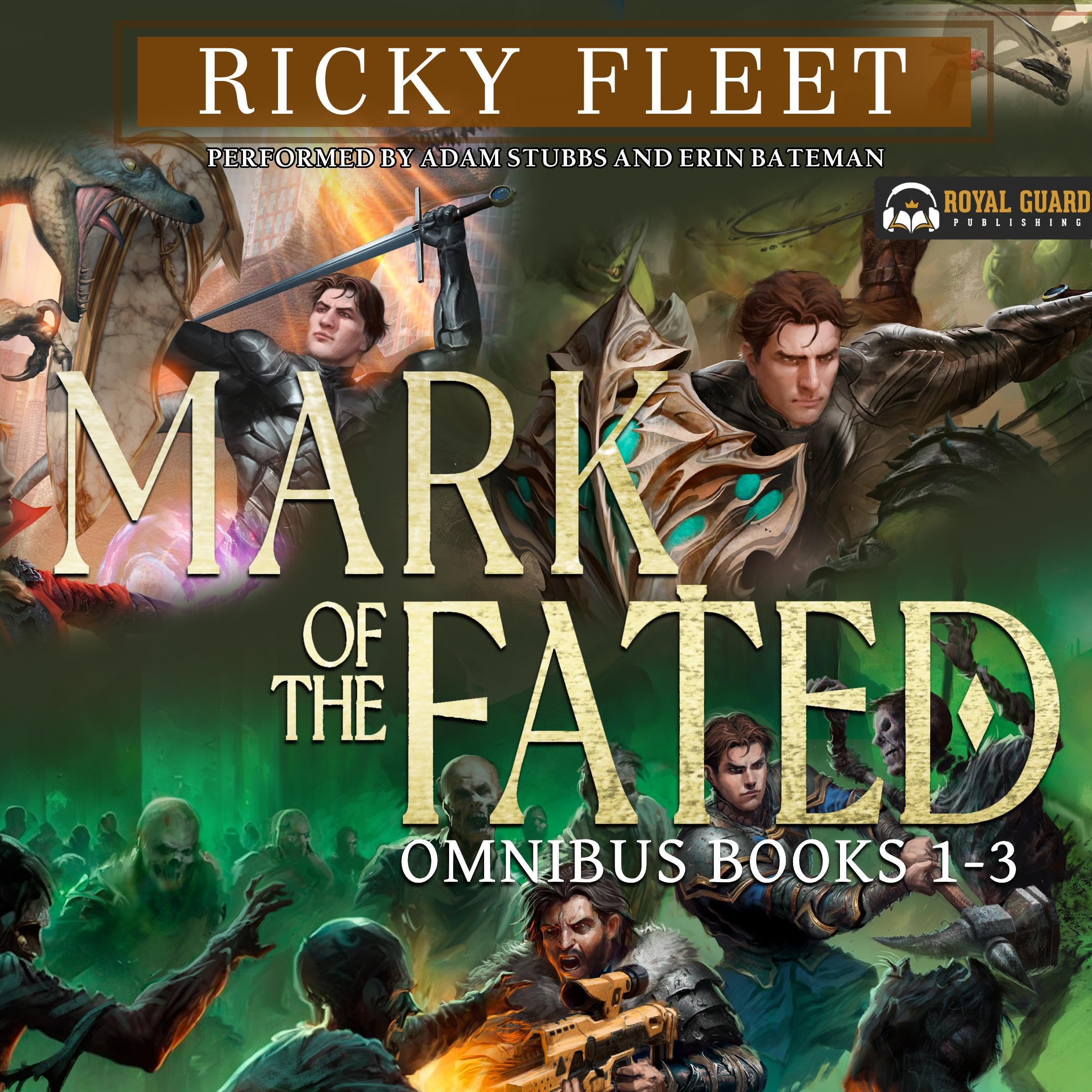 Cover art for Mark of the Fated Omnibus, Books 1-3