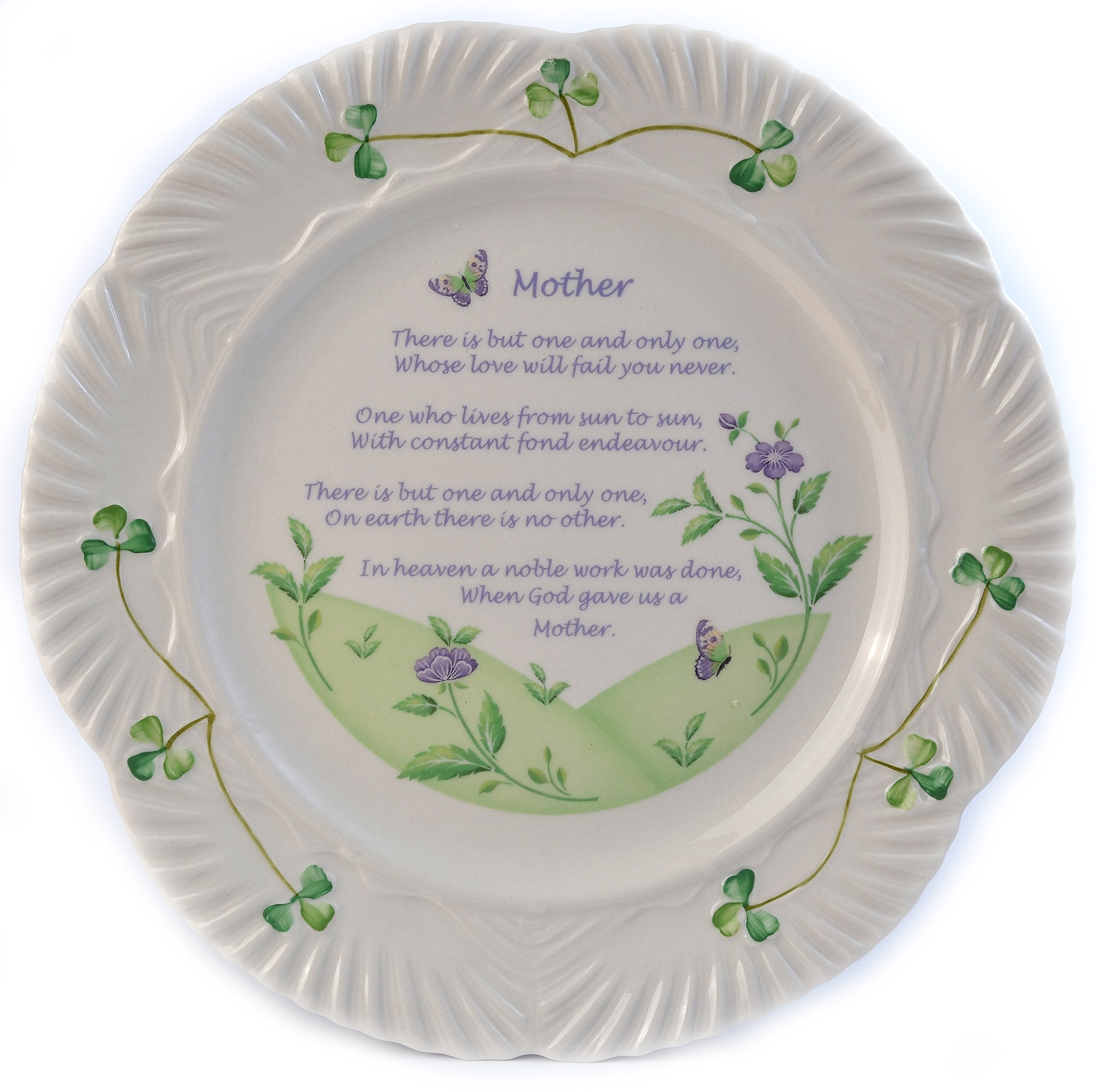 Belleek Mother Blessing Plate