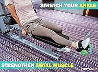 Vista 3 de Dumbbell Foot Attachment, Tibialis Trainer, Adjustable Ankle Weights, Ankle Straps for Weight Lifting, Leg Workouts at Home for Hip Flexors, Shin