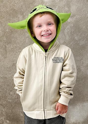 Miniatura 5 de Star Wars Mandalorian Baby Yoda Grogu - Sudadera con capucha para niños