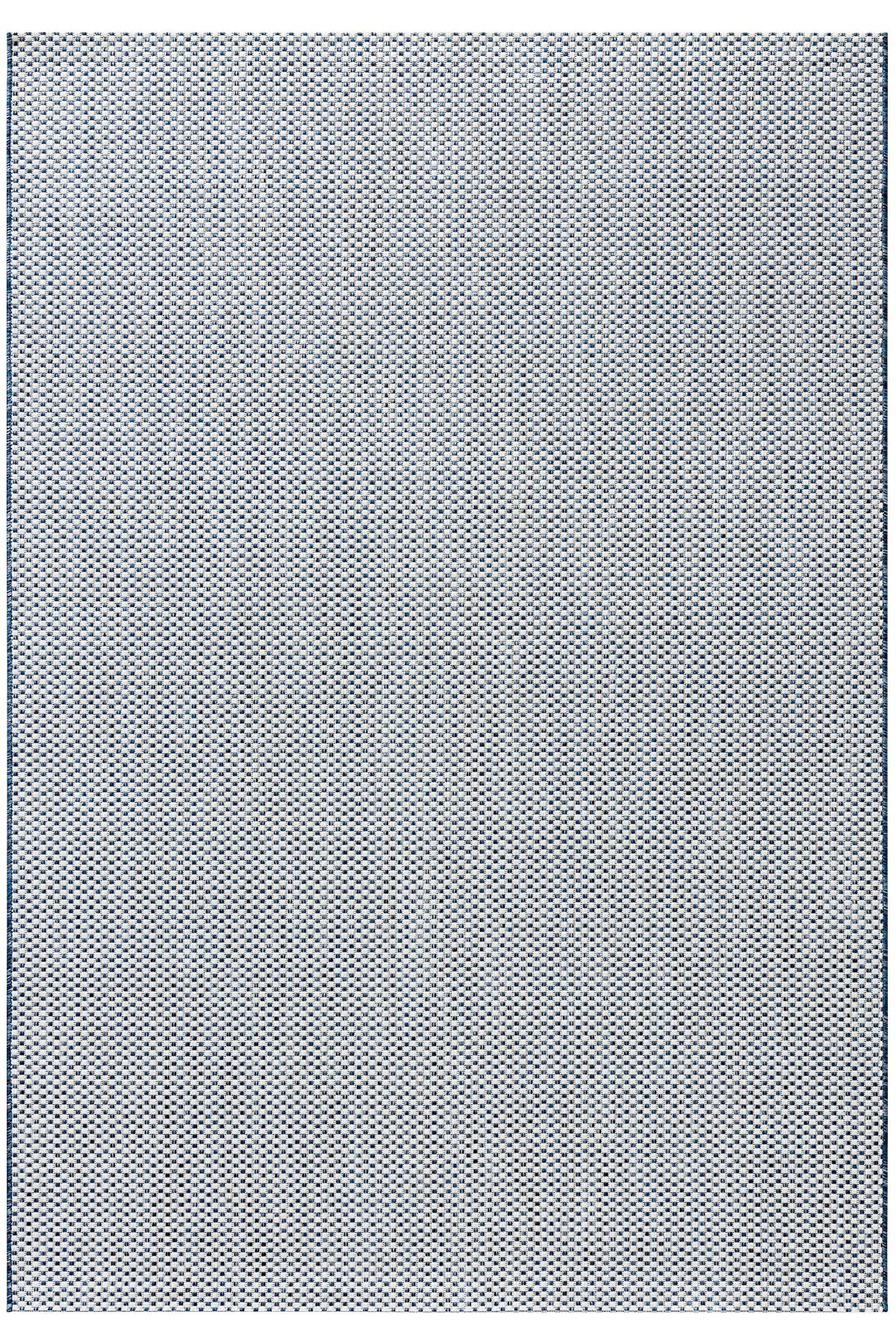 Fresco Ekru Lacivet İskandinav Jüt Yıkanabilir Halı Kilim Balkon Teras Salon Koridor Halısı 20521B, 100 x 200