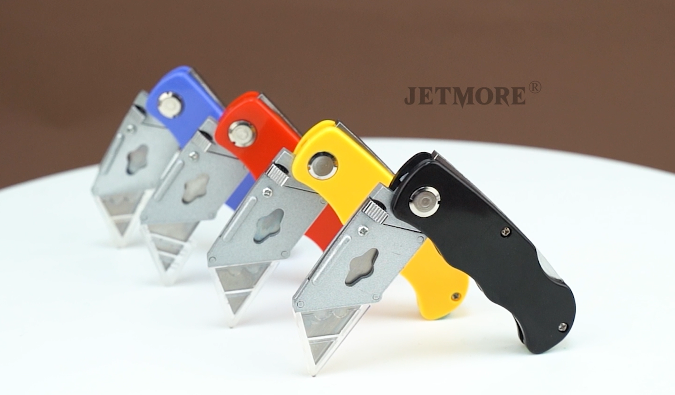 Amazon.com: JETMORE Box Cutter Tools 4 Pack Utility Knife With 10