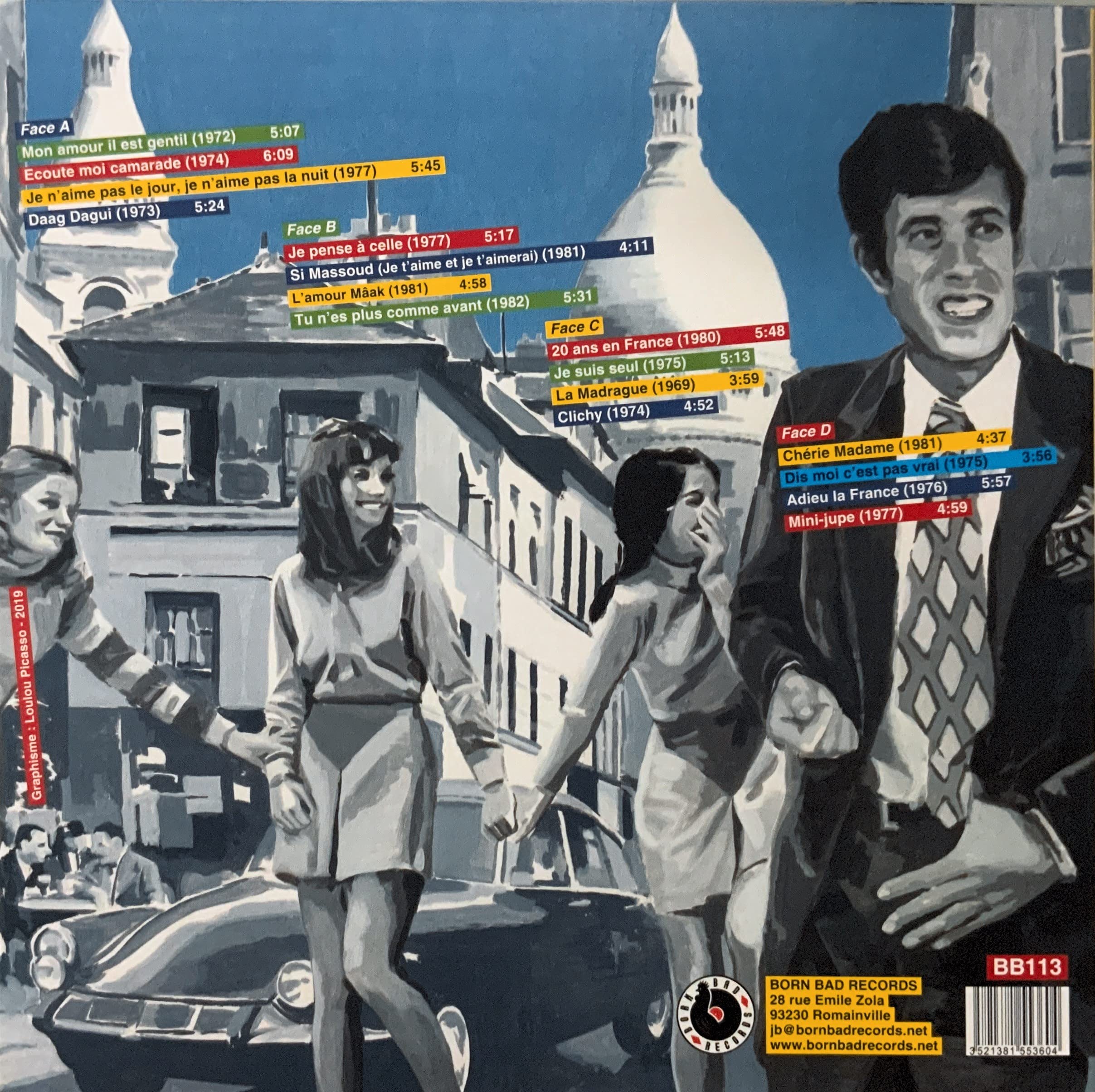 Un Dandy en Exil/Algérie France/1969/1983