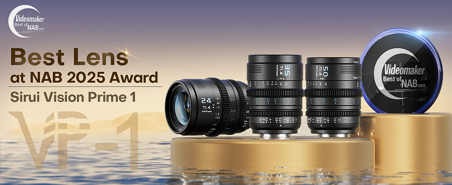 Amazon.com : SIRUI VP-1 Vision Prime 1 T1.4 Full Frame Cine Lens