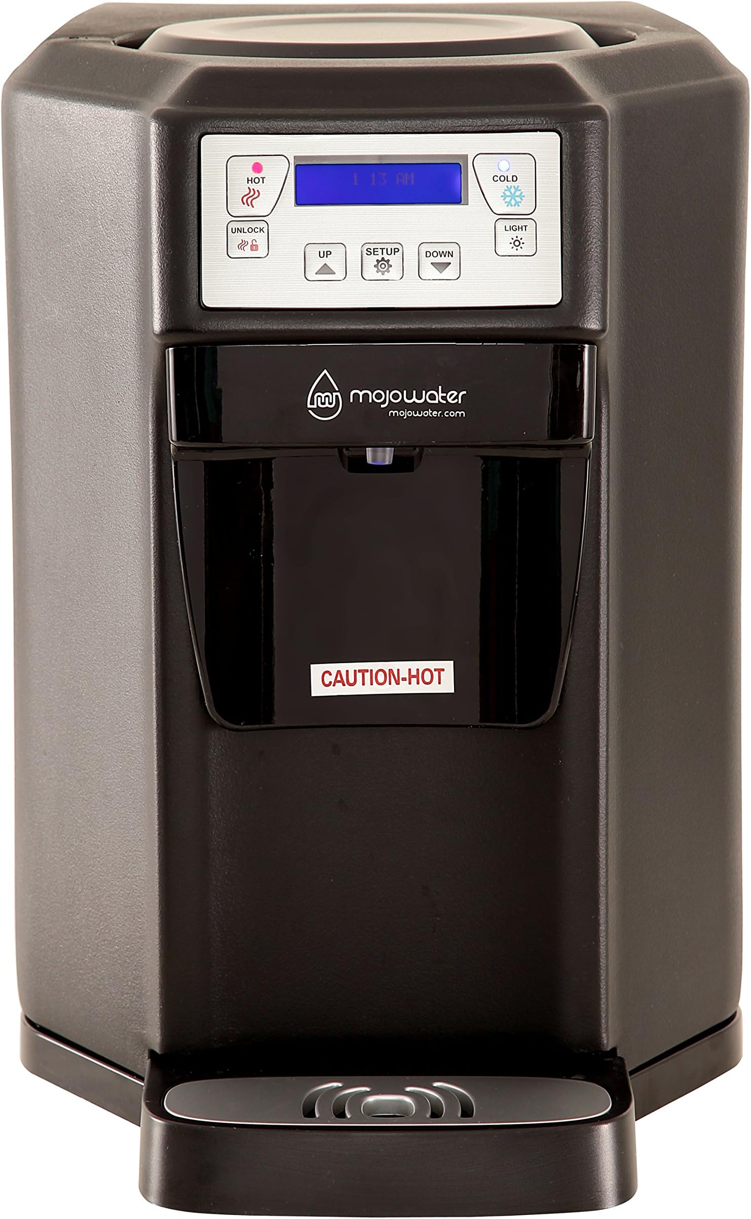 MINI2 Countertop “BottleLess” Water Purification Cooler with Water Filter and Installation Kit, 17.5 Inches Tall, M1-CT12, Black