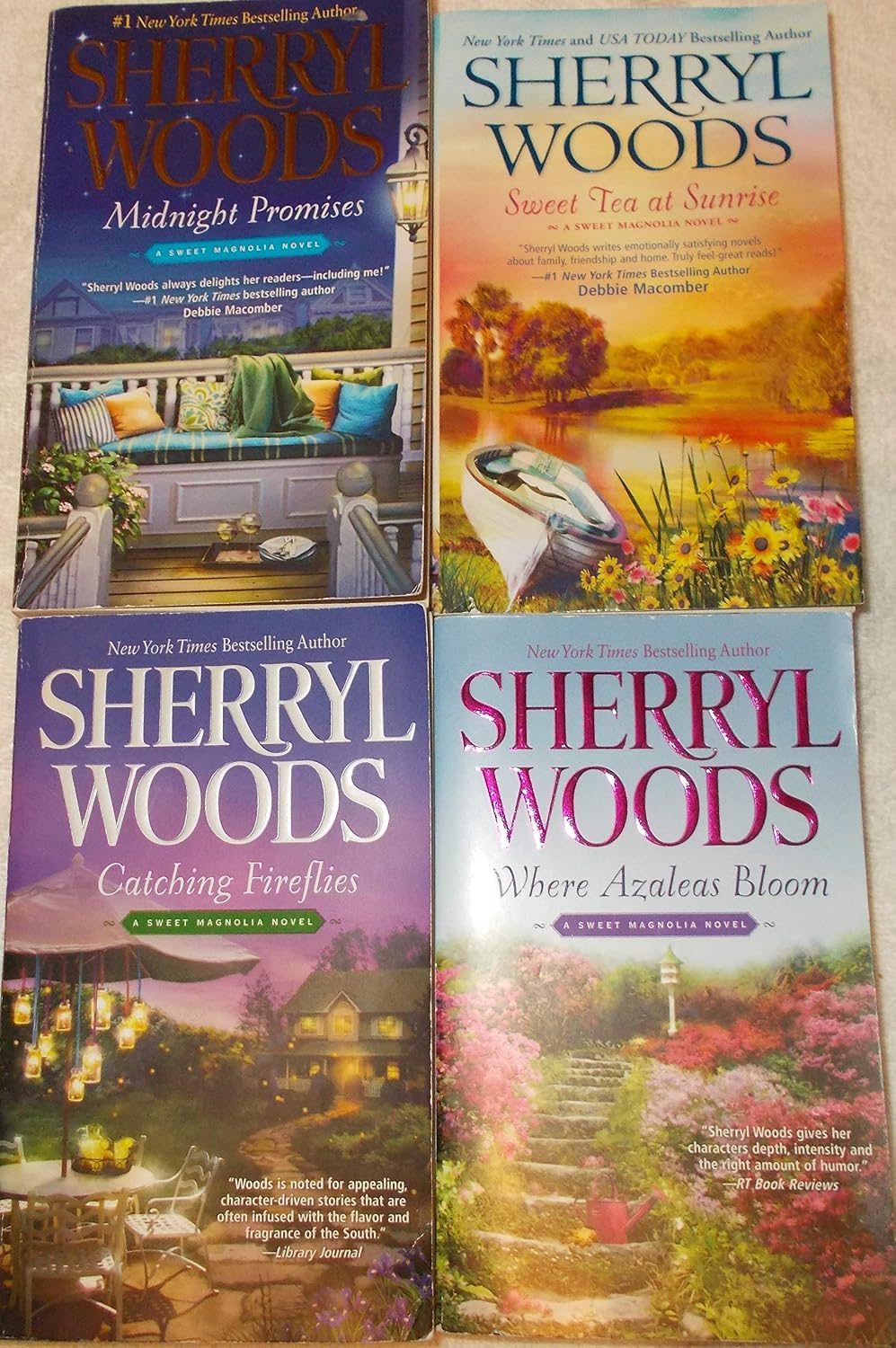 A Sweet Magnolia Novel, 4 volumes, Sweet Tea at Sunrise,
