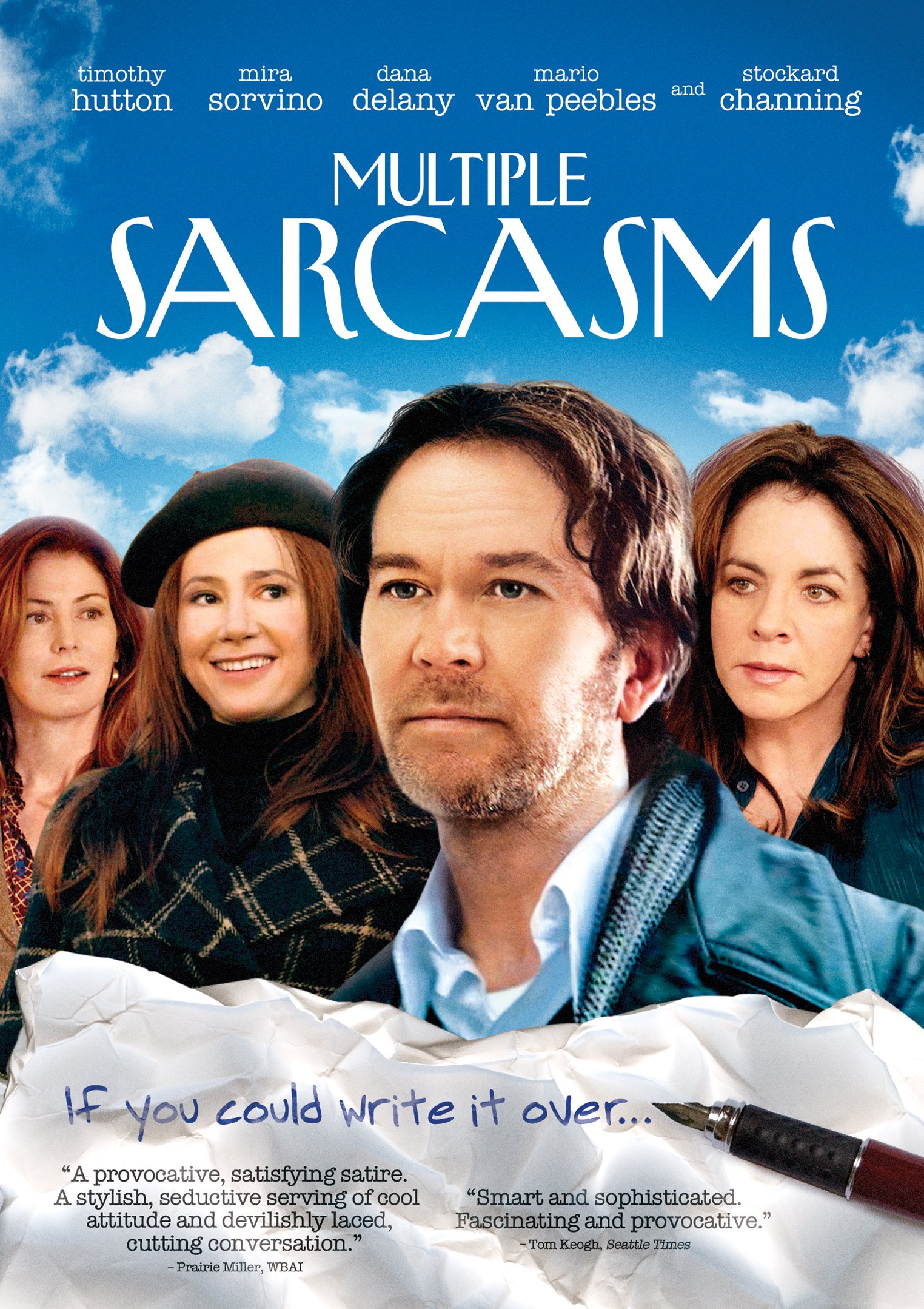Multiple Sarcasms pelicula DVD original drama importacion USA edicion para coleccionistas