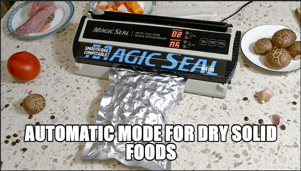 Amazon.com: MAGIC SEAL Nozzle Vacuum Sealer Machine for Mylar bags