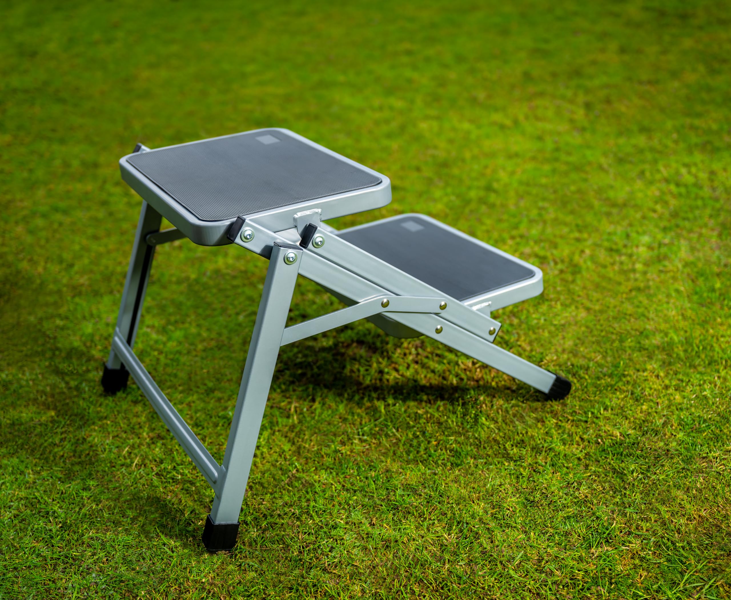 Maypole Double Marche Pliable en Acier pour caravanes, Camping-Cars, tentes de remorque