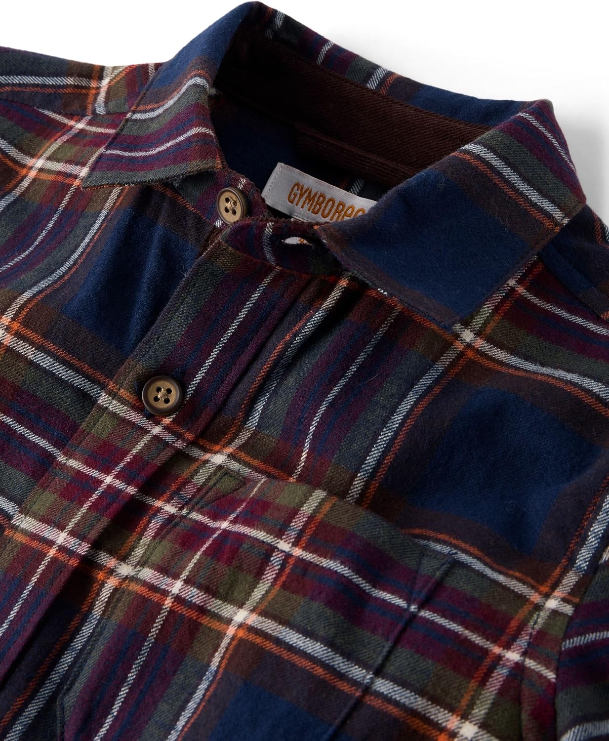 Gymboree Boys' and Toddler Long Sleeve Flannel Button Up Shirt