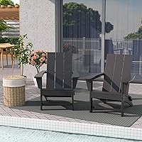 Vista 25 de WestinTrends Ashore Modern - Silla plegable Adirondack para exteriores (juego de 2), color lima