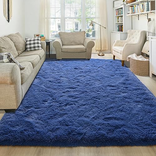 Miniatura 8 de JUNOVO - Alfombras de área ultra suaves de 3 x 5 pies, alfombras esponjosas para dormitorio, niños, niñas, bebés, sala de estar, suelo, cuarto de