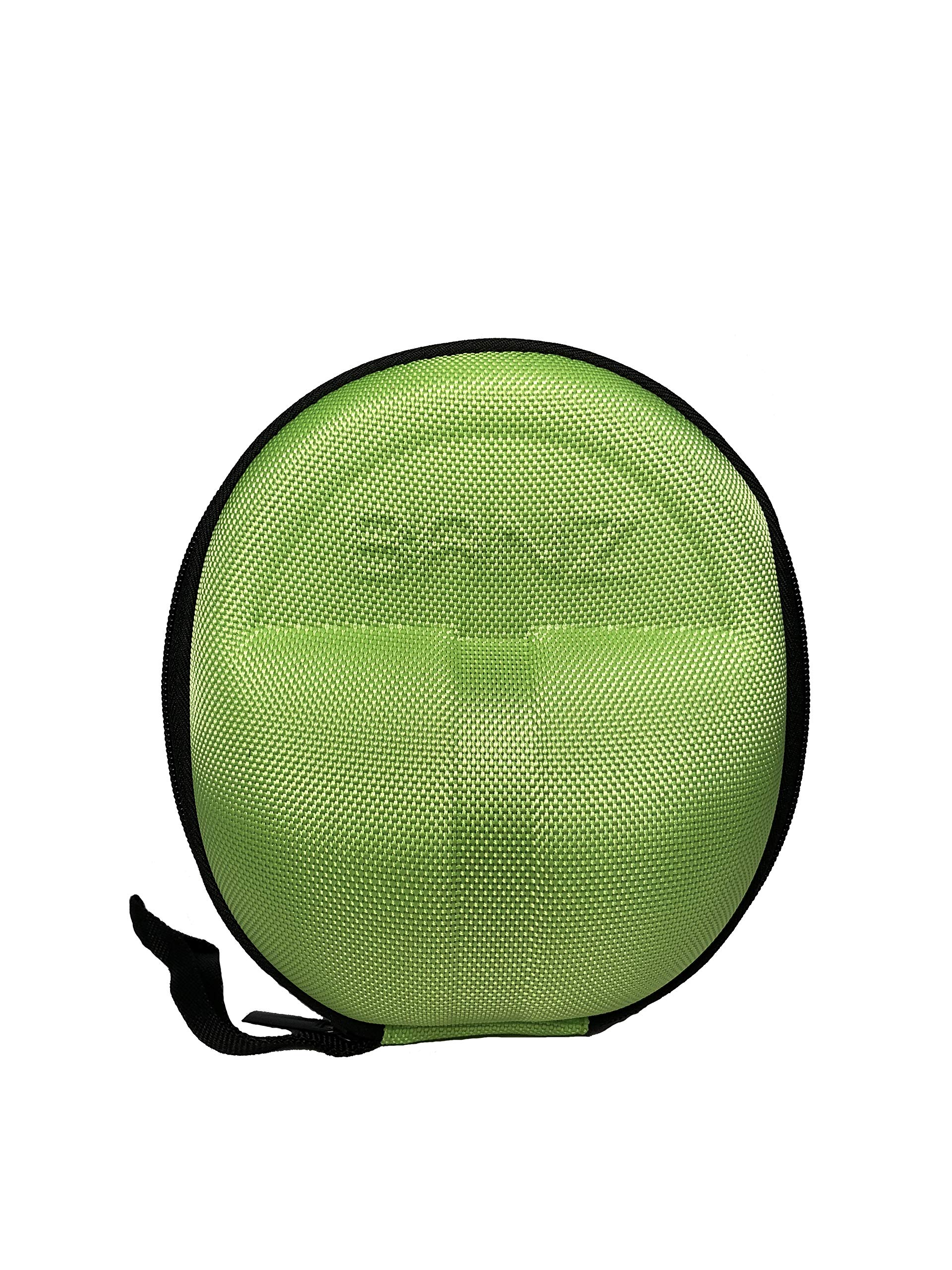 BanzProtective Premium Hard EVA Case for Earmuffs and Bluetooth Baby Headphones (Protect Children Hearing Earmuffs) Green