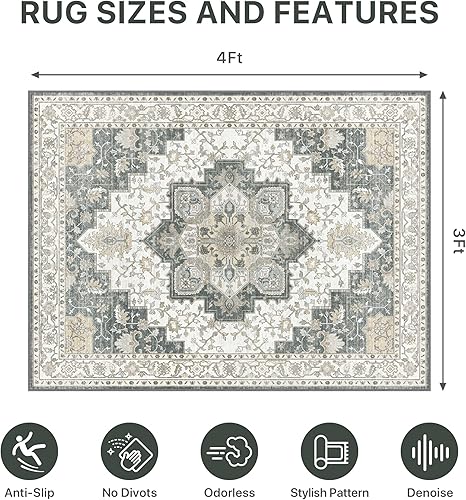 Miniatura 83 de Tapete para silla de oficina y suelo de azulejos de madera dura, para debajo del escritorio, de vinilo fino, lavable a máquina y antideslizante