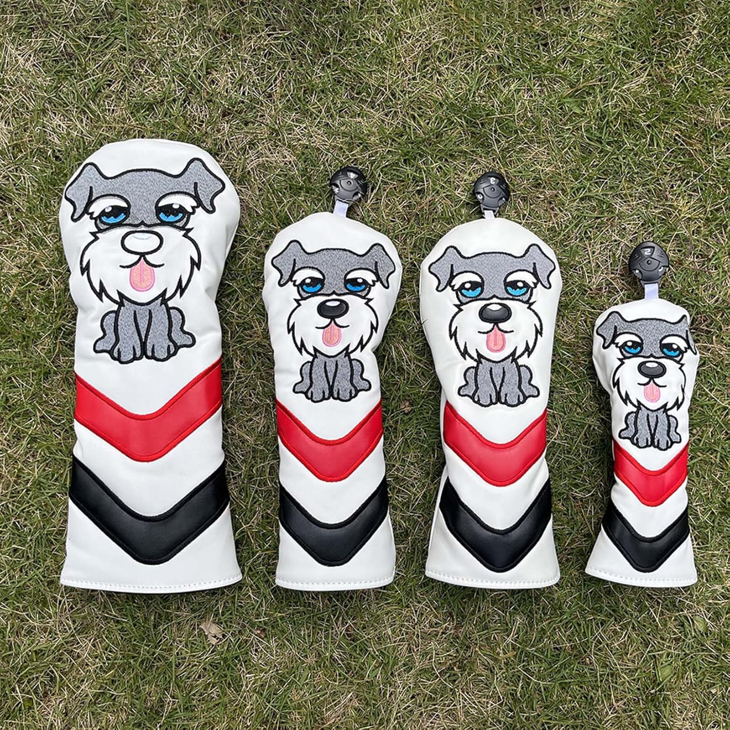 Simple Dog Design Golf Fairway Wood Head Cover Soft Guard