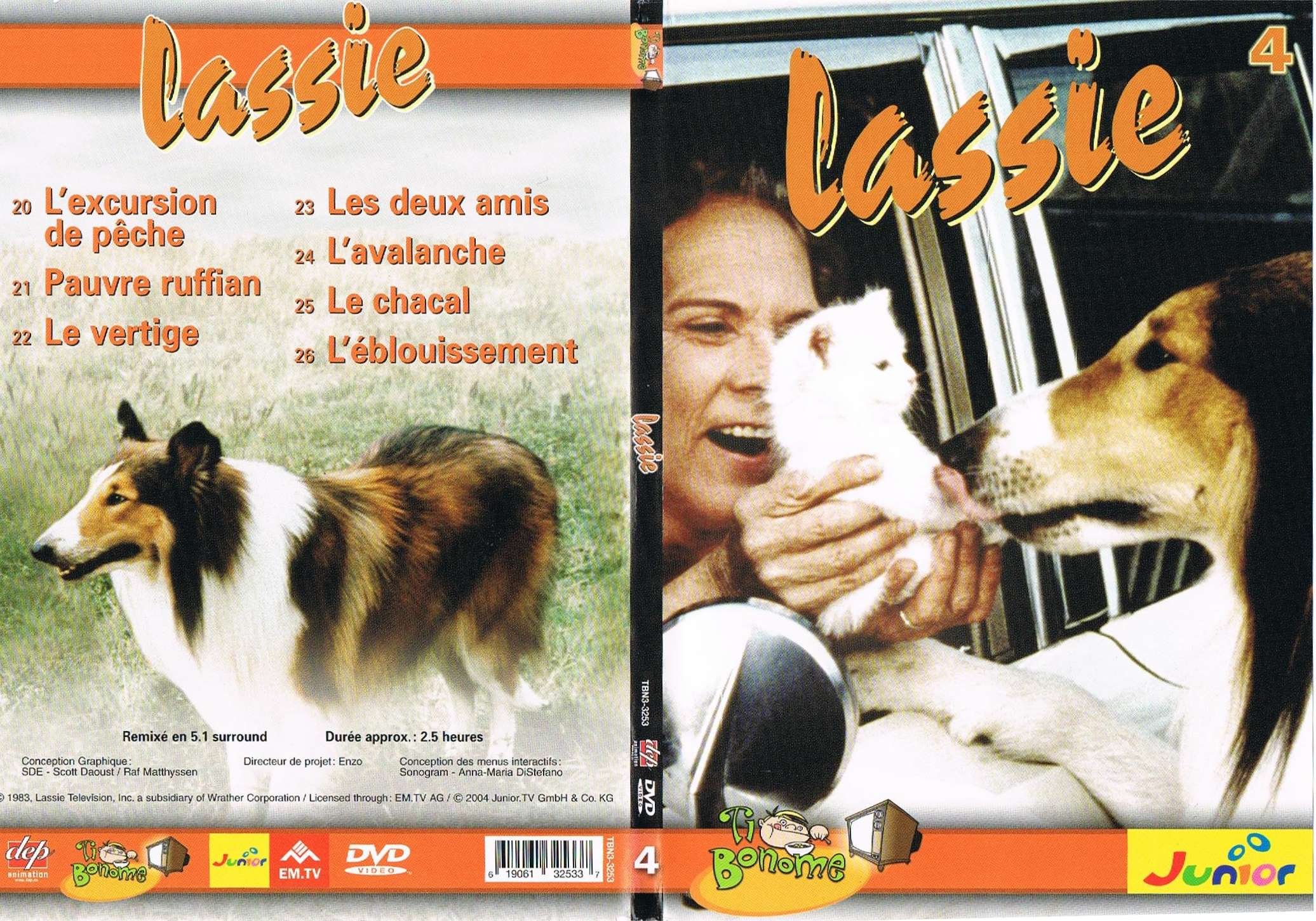Lassie, Volume 4 (version française seulement, aucun sous-titres) [DVD]
