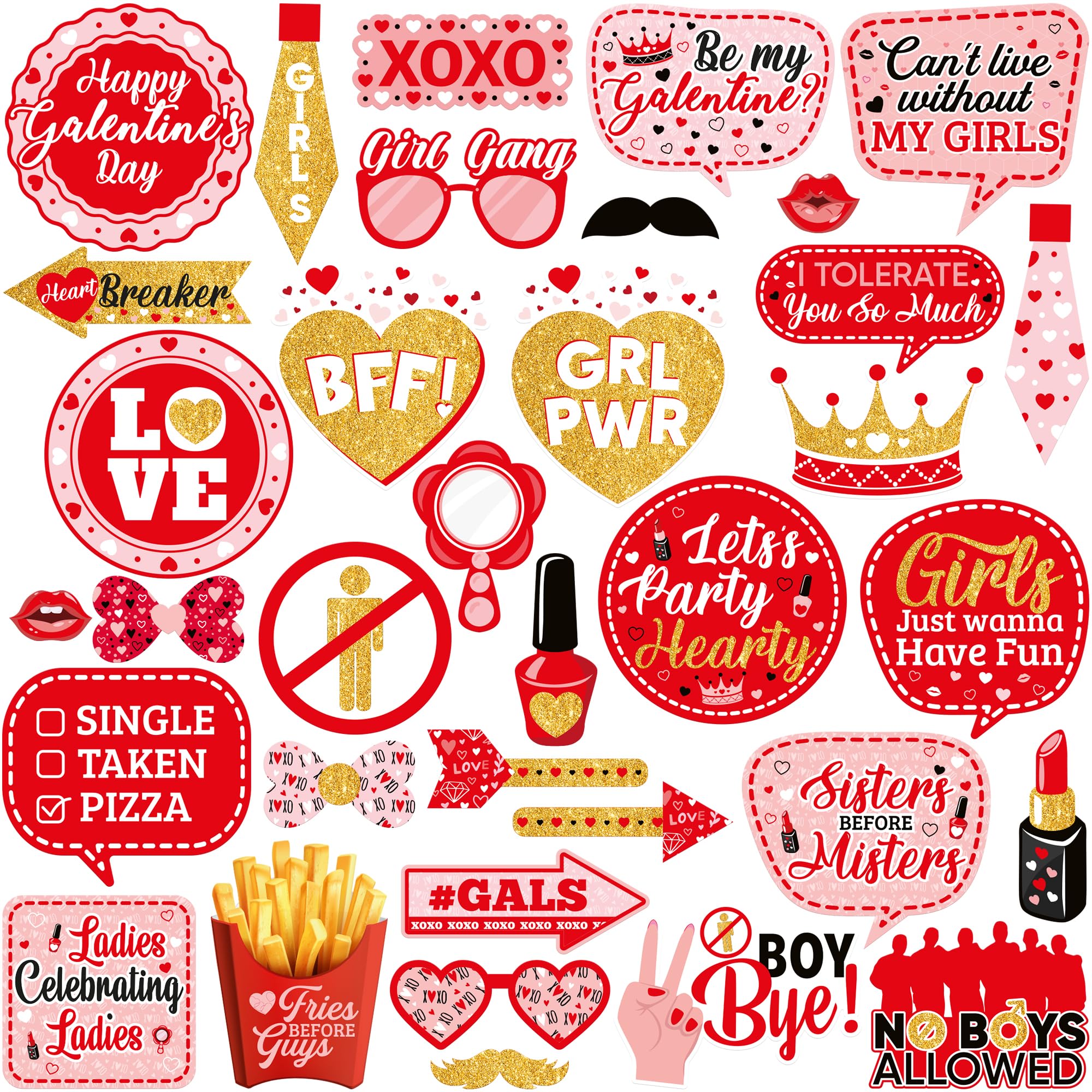 Accesorios para el día de San Valentín ideales para regalar en packs a tu grupo de amigas