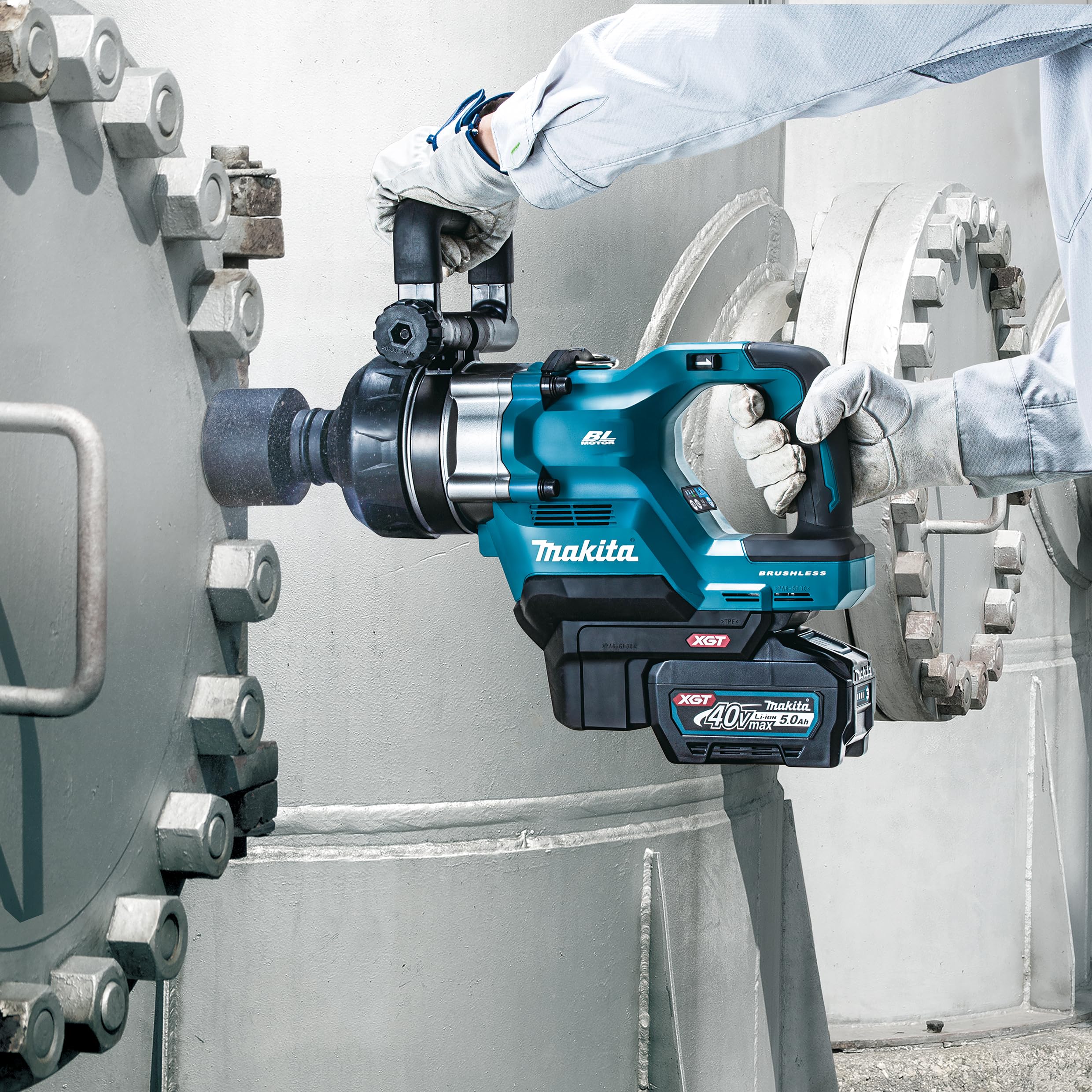 Makita XGT TW009GZ akumulatorowa wkrętarka udarowa, 40 V maks., 4000 Nm, 1 zewnętrzny kwadrat, model TW009GZ