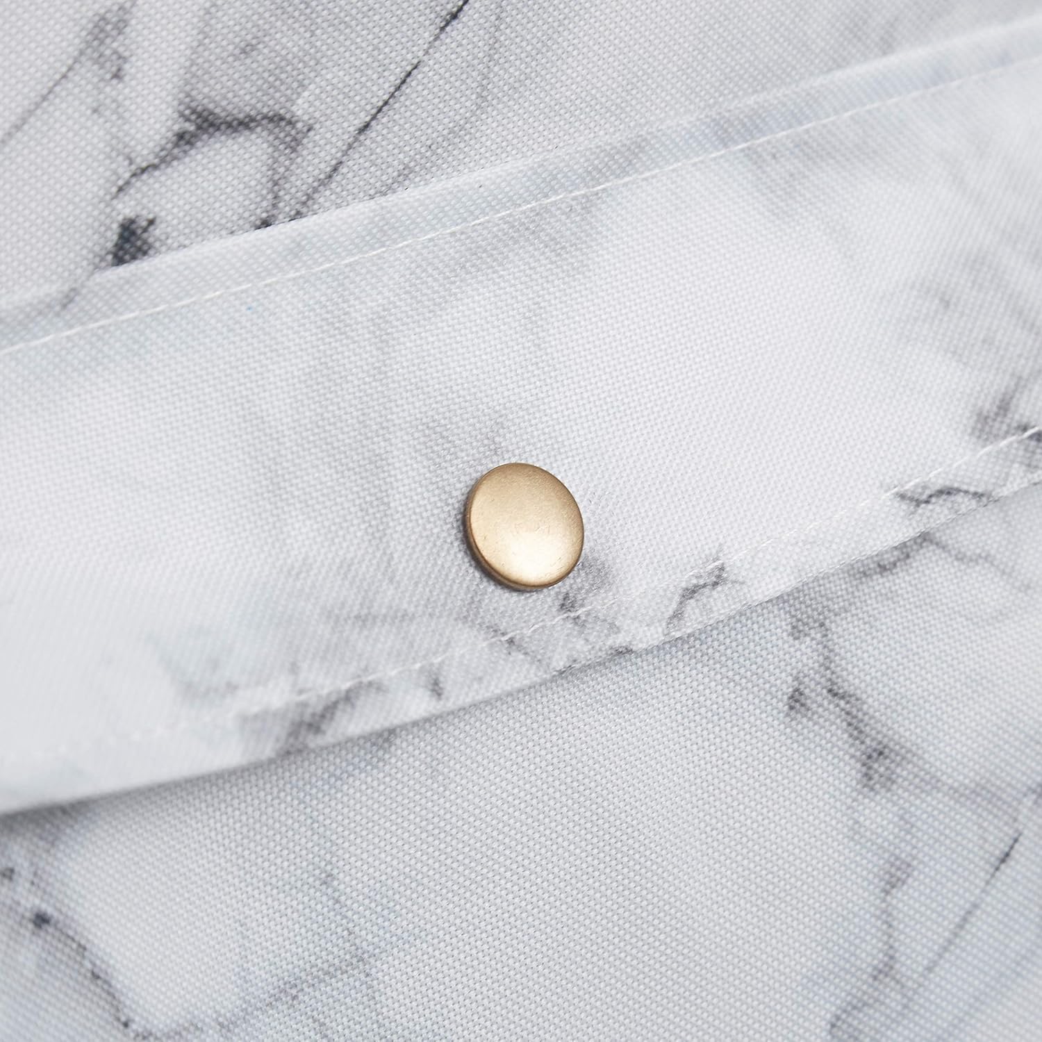 Urban Lifestyle Collapsible Storage Ottoman with Laptop Stand Tray Lid and Storage Pocket, Marble,15"x15"x15", White