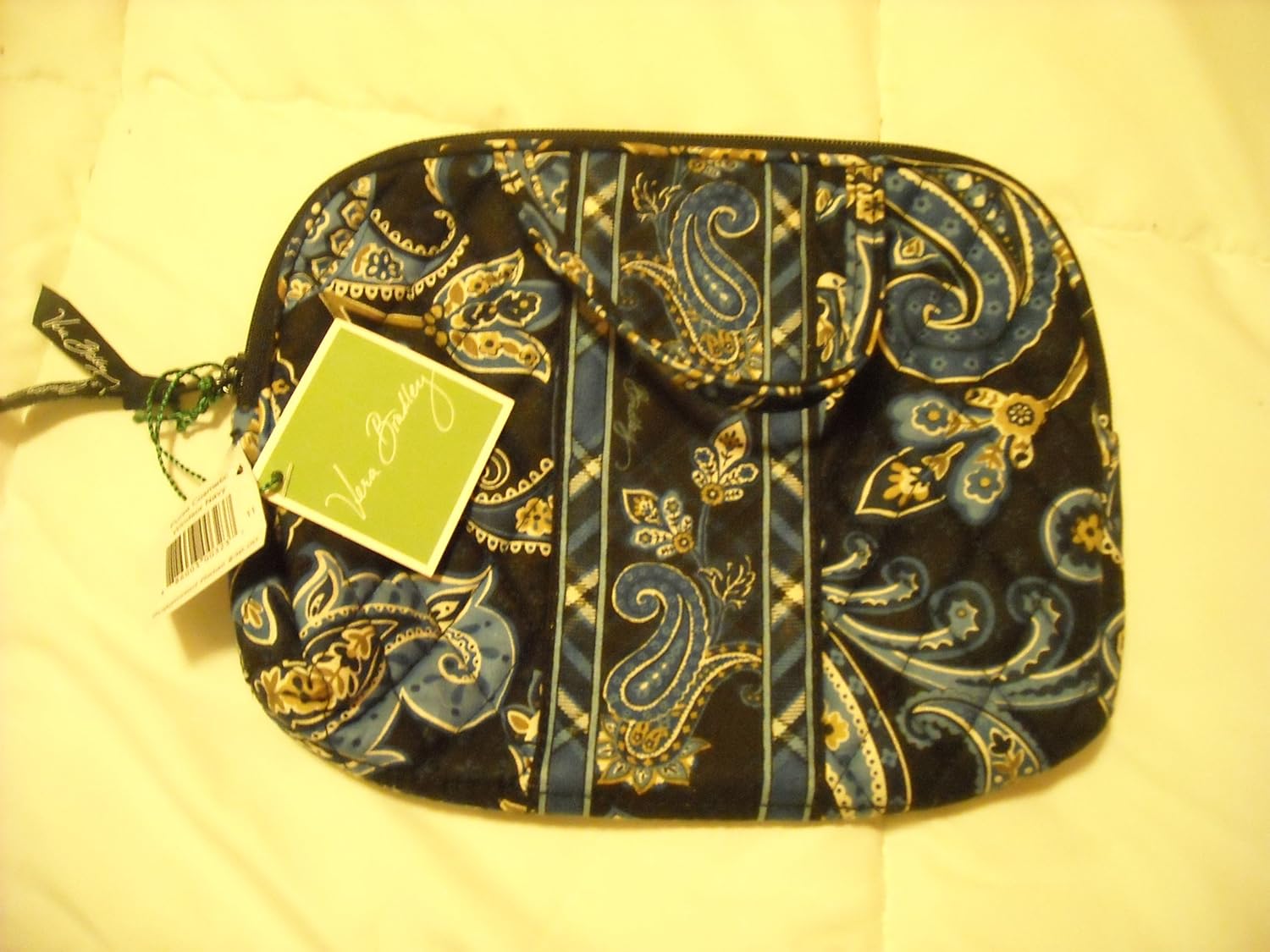 Vera Bradley Purse Cosmetic Windsor Navy New With Tag