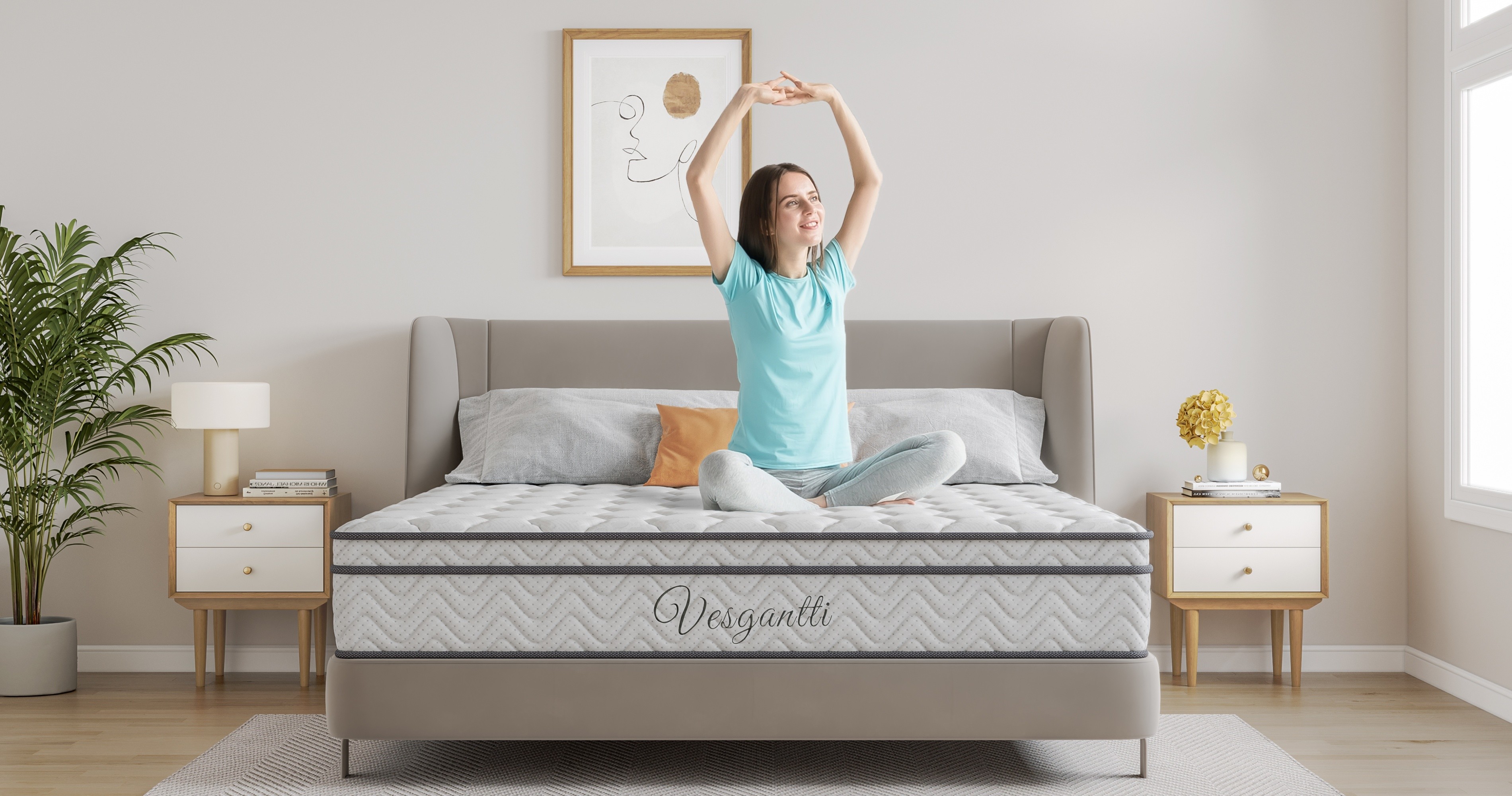 Amazon.co.jp: Vesgantti: マットレス シングル