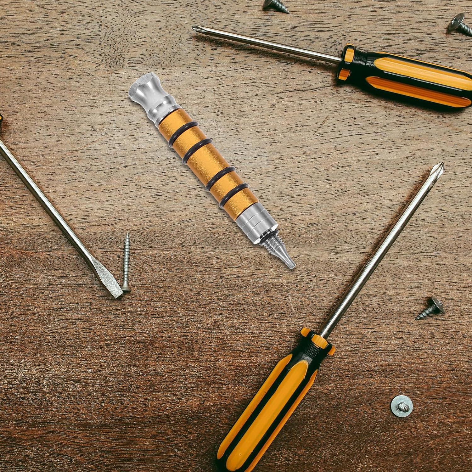 Metal Dent Removal Pen Tap Down Pen Automotive Surface Repair Tools Hammer Use Non-Slip Grip High Hardness