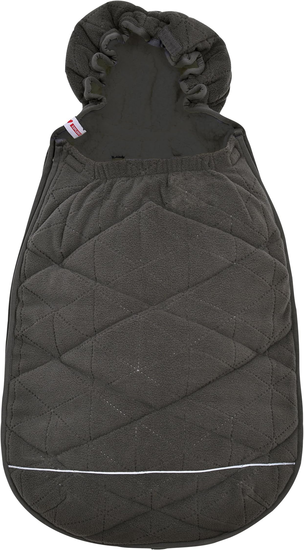 Lodger Mini Bunker Car Seat Footmuff (577 Coal)