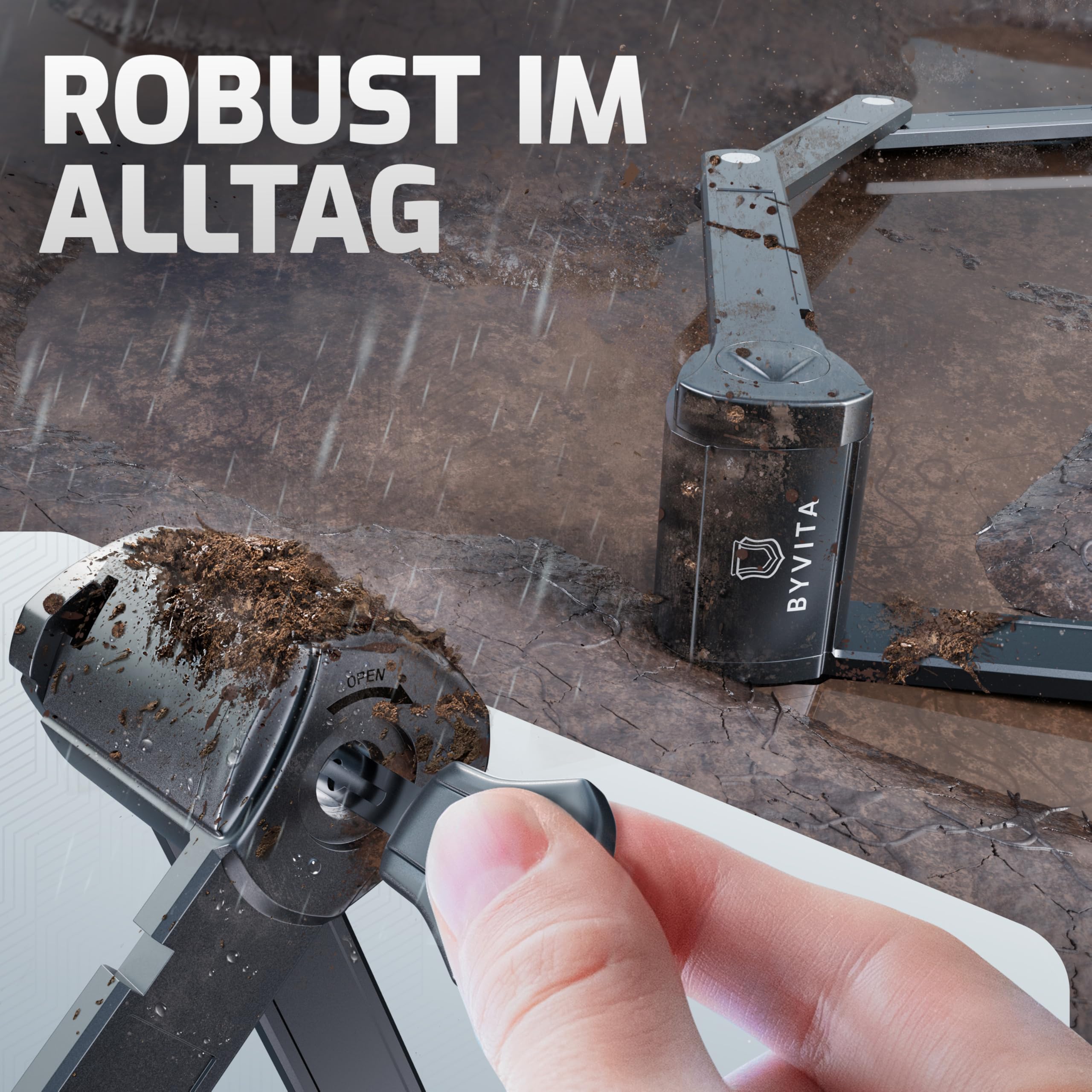 Faltschloss Fahrrad 120cm diebstahlsicher inkl. Kabelschloss - Fahrradschloss hohe Sicherheit - Fahrradschloss Faltschloss mit Halterung - Fahrrad Schloß ideal für E-Bike - Bike Lock
