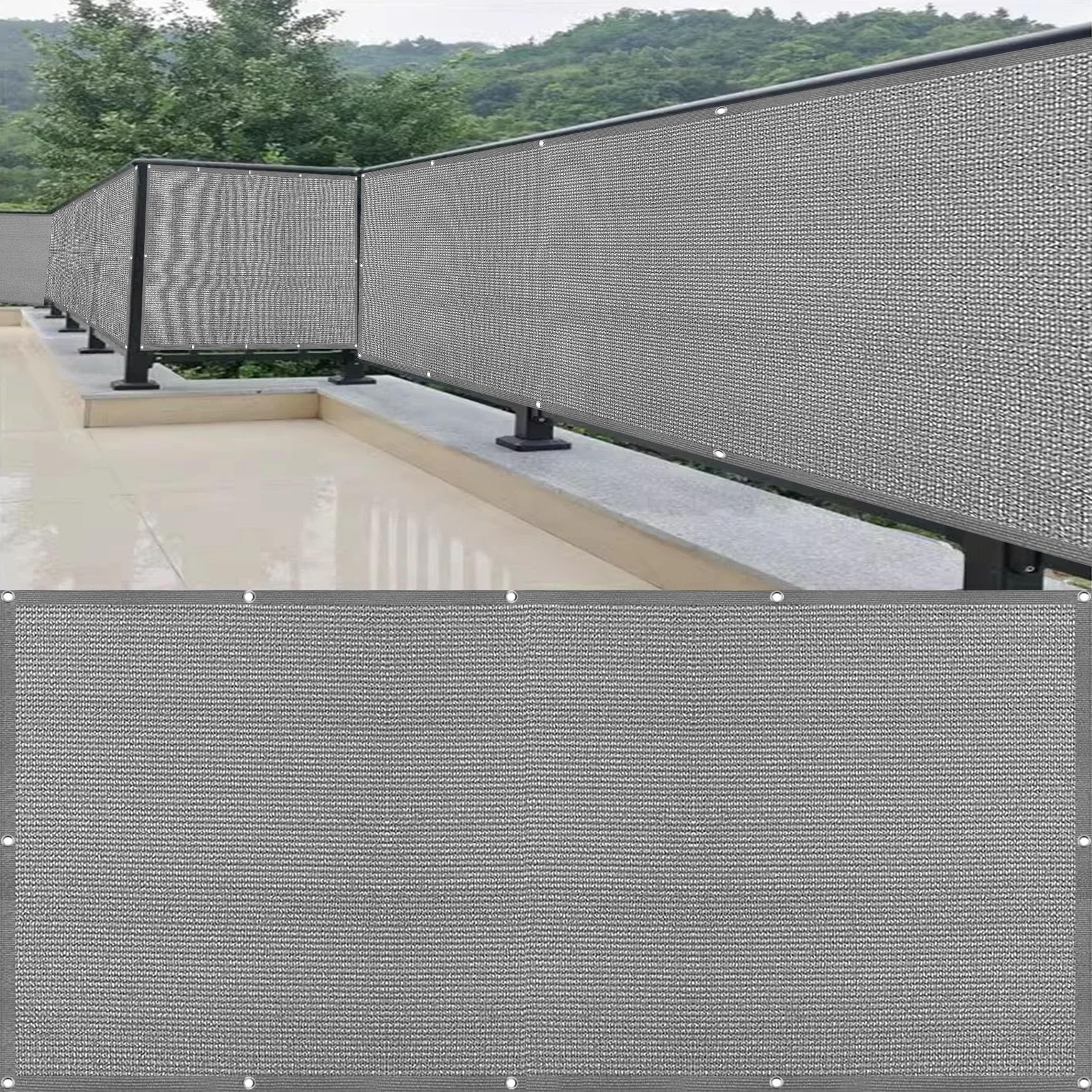 Cache-vue balcon pour préserver votre intimité dans le jardin