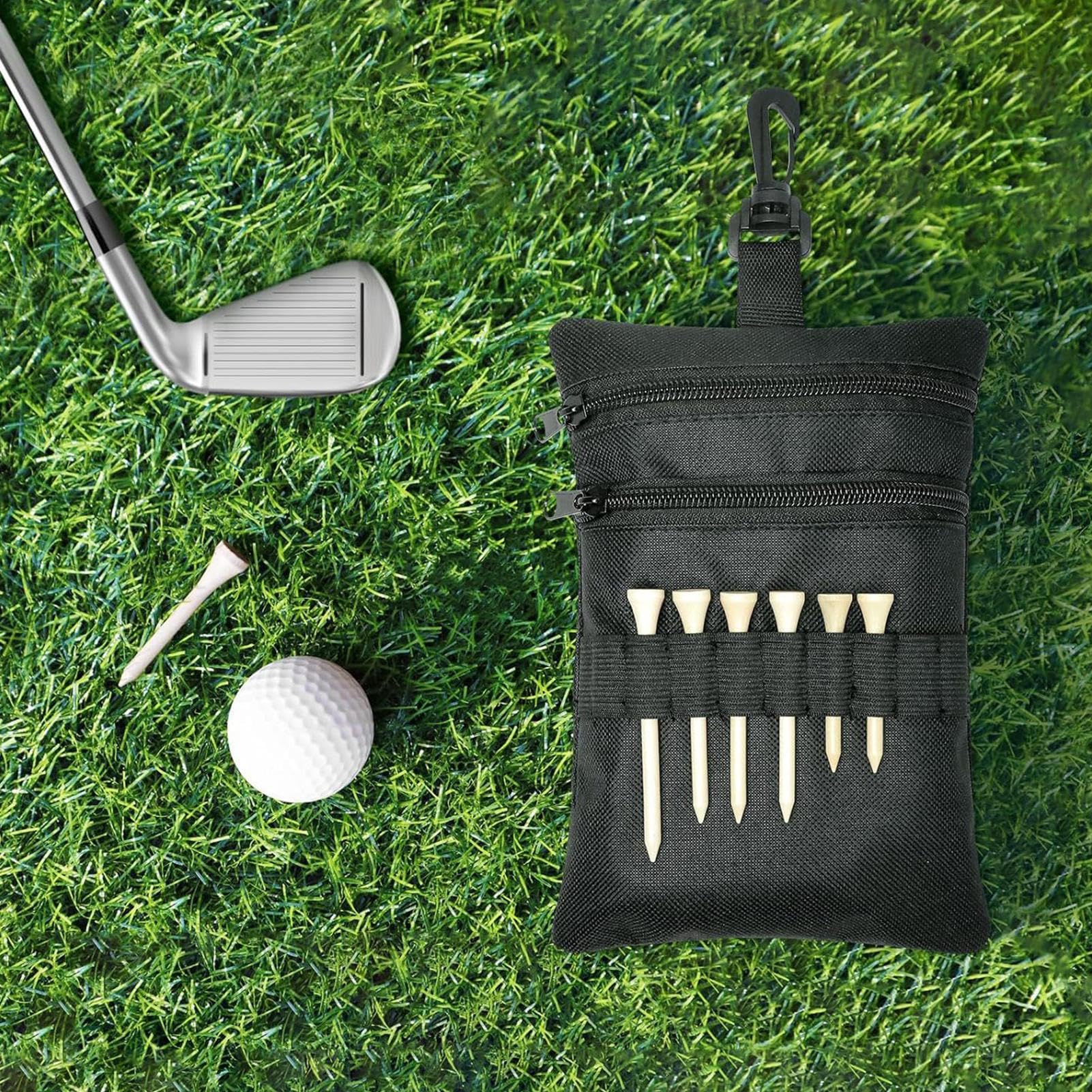 Borsellino Da Golf | Tasca Addominale Per Oggetti Di Piccole Dimensioni,La Borsetta Per I Tee Da Golf,per Cintura, Zaino, Esterno, Allenamento, Viaggio, Donne, Golfisti