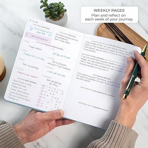 Miniatura 6 de Clever Fox Wellness Planner Premium - Diario de estilo de vida diario para apoyar la salud, la nutrición y el ejercicio - Diario de vida saludable