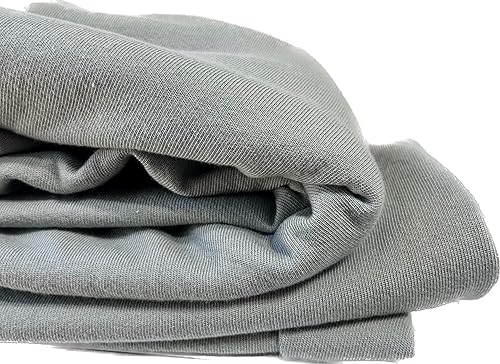 -Tela de rizo francés orgánico por The Yard - Tela de algodón - Tela 100% algodón fabricada en Estados Unidos - Tela para coser ropa - Tela para