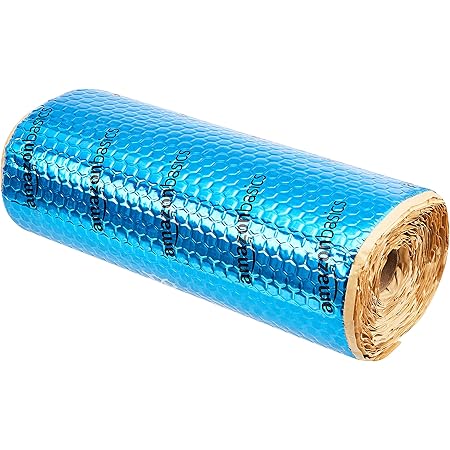 Rouleau Anti-bruit FatMat Rattletrap 80 MIL - Butyle Adhésif 25 Pieds Carrés - Kit D'installation Inclus (rouleau & Cutter)