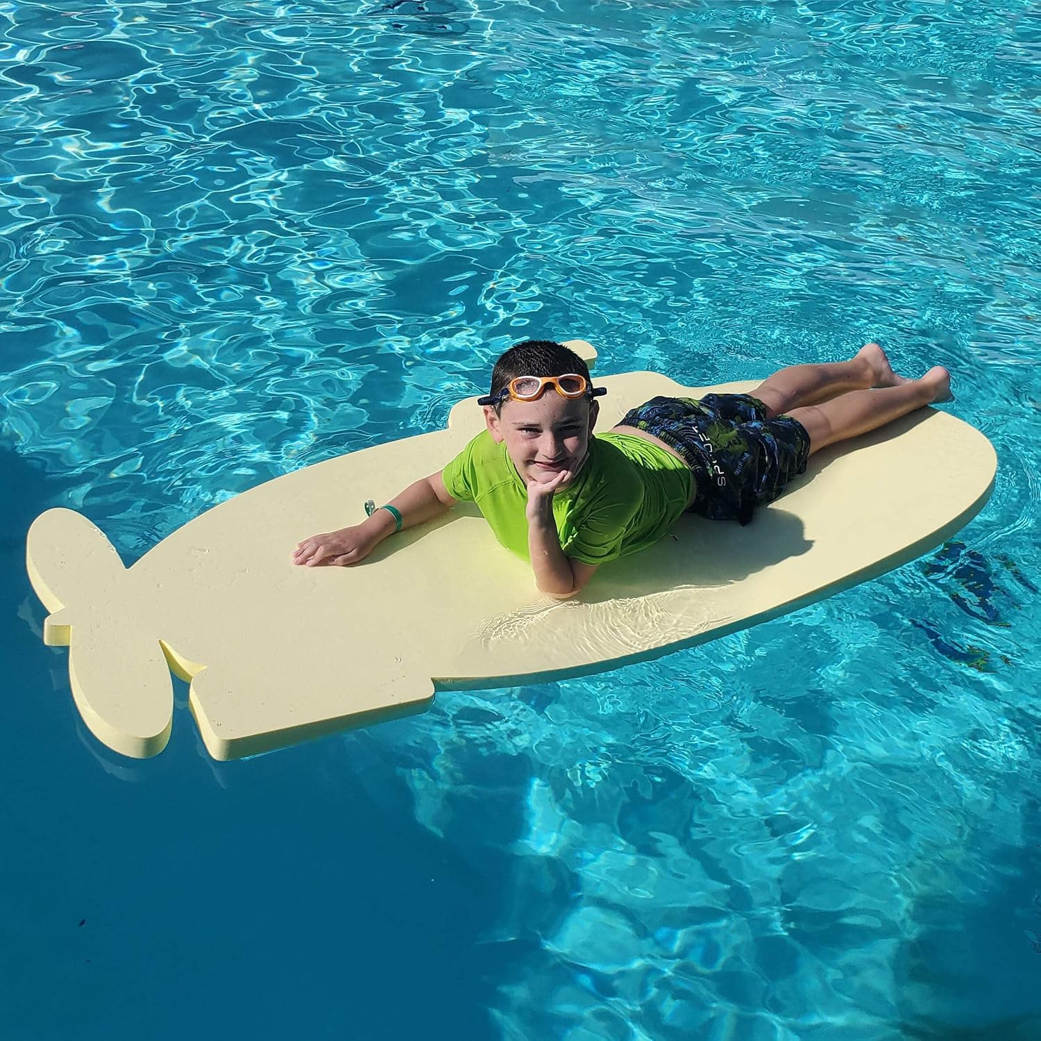 Sam's Submarine™ Foam Floating Mat – Made in The USA – Durable Swim Training Aid