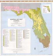 Wall Art Impact 24x25in Poster Florida General Soil Map [Laminated]