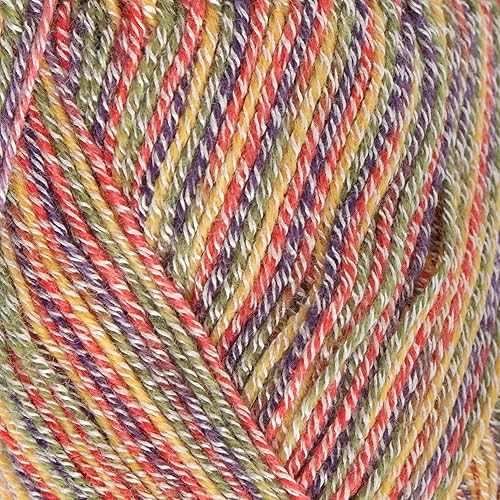 Miniatura 2 de BambooMN - Hilo de fibra de bambú para bebé 990 Candy Swirl - 4 madejas