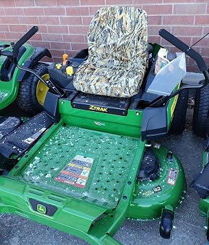 Durafit KU21 SA-V Seat Covers, Kubota for Tractors L3301,L3901,L4701KU21 and John Deere Z235E Zero Turn Mowers and Craftsman. Savanna Camo Velour